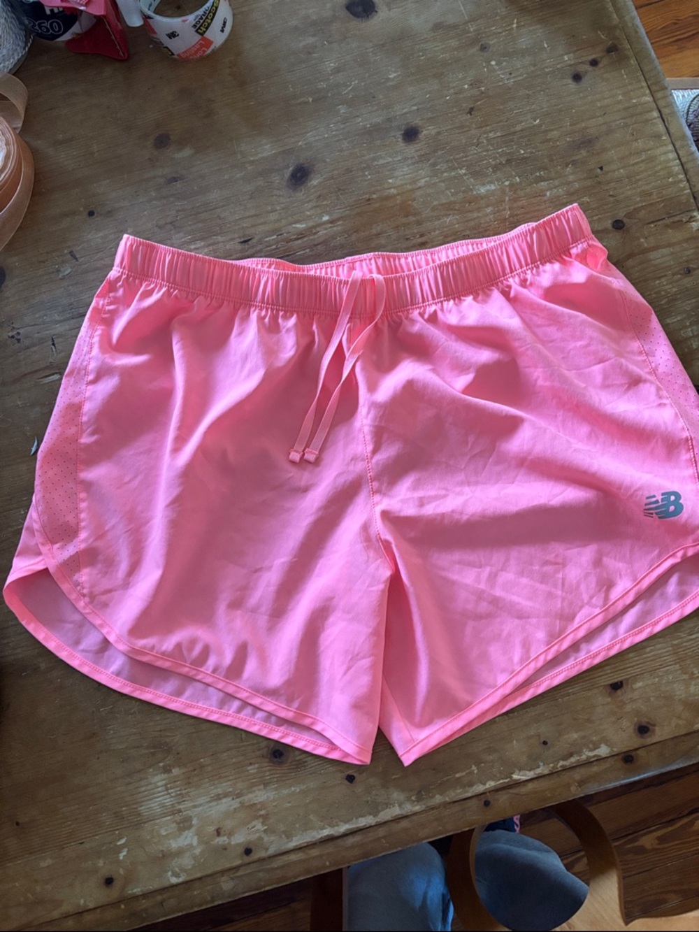 New Balance Coral Pink Women's Athletic Shorts
